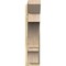 Ekena Millwork Balboa Slat Rough Sawn Outlooker, Douglas Fir, 8"W x 30"D x 34"H OUT08X30X34BOA06RDF - alternate 3